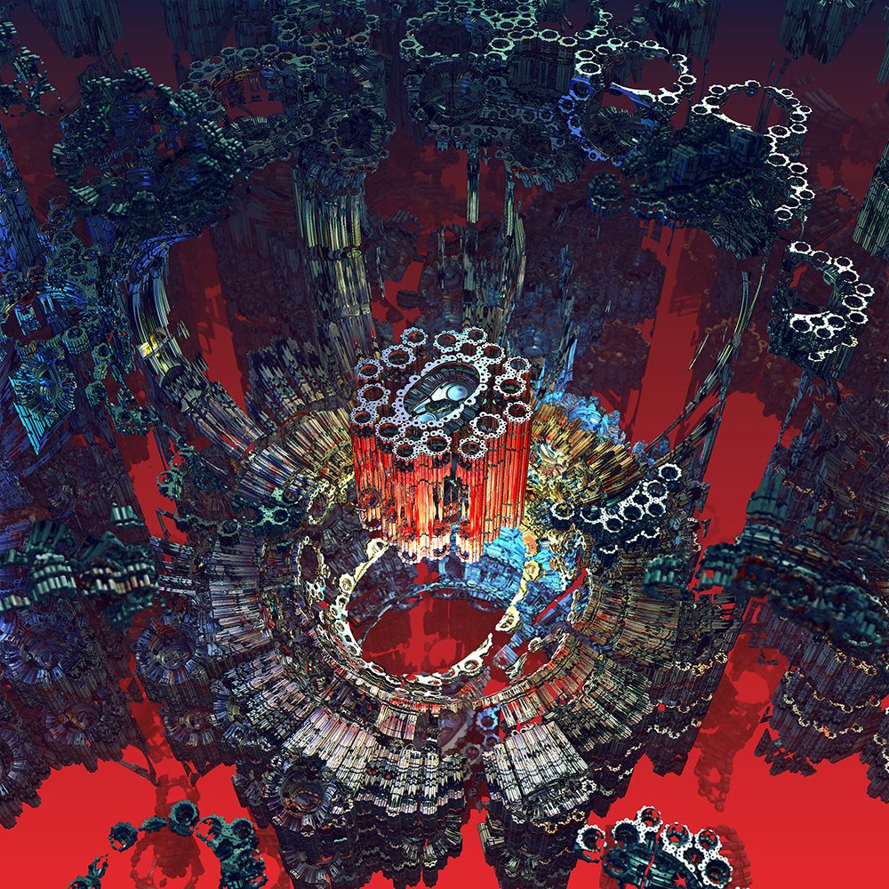 Rendu 3D fractal génératif, série ultra_part
