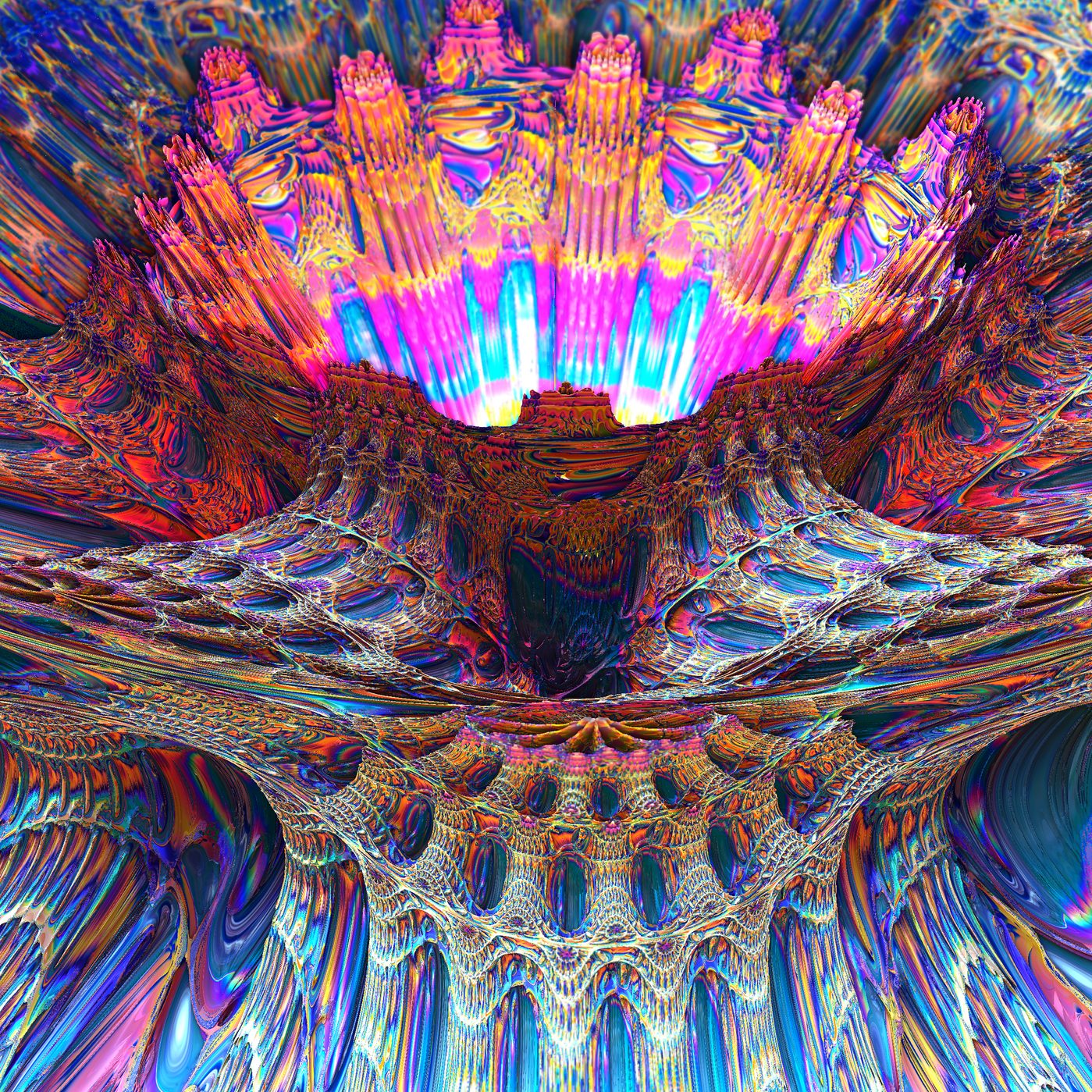 Rendu fractal génératif, série ultra_part