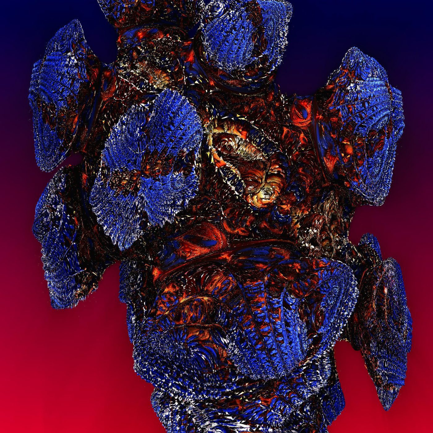 Rendu fractal génératif, série ultra_part