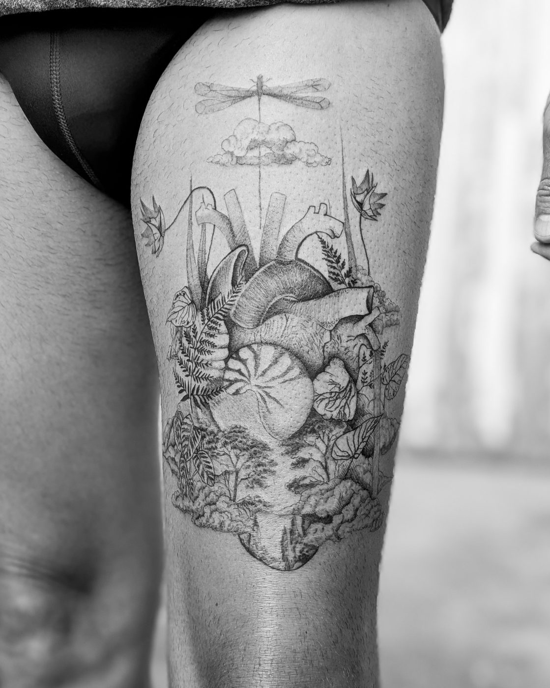 Tatouage fineline, BatayCok, pièce 2