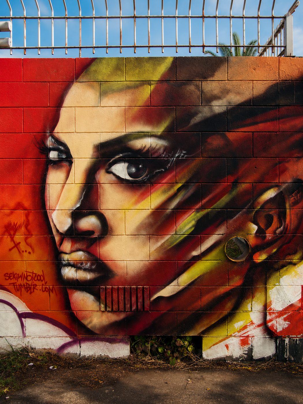 Heype, fresque murale, détail 4